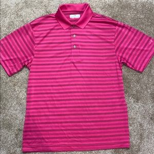 New Grand Slam Men’s Small fuschia golf shirt